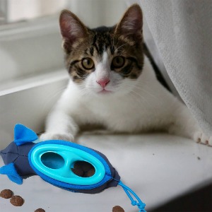 리빙잇템 고양이 먹이퍼즐 사냥본능 쥐먹이 장난감 5P